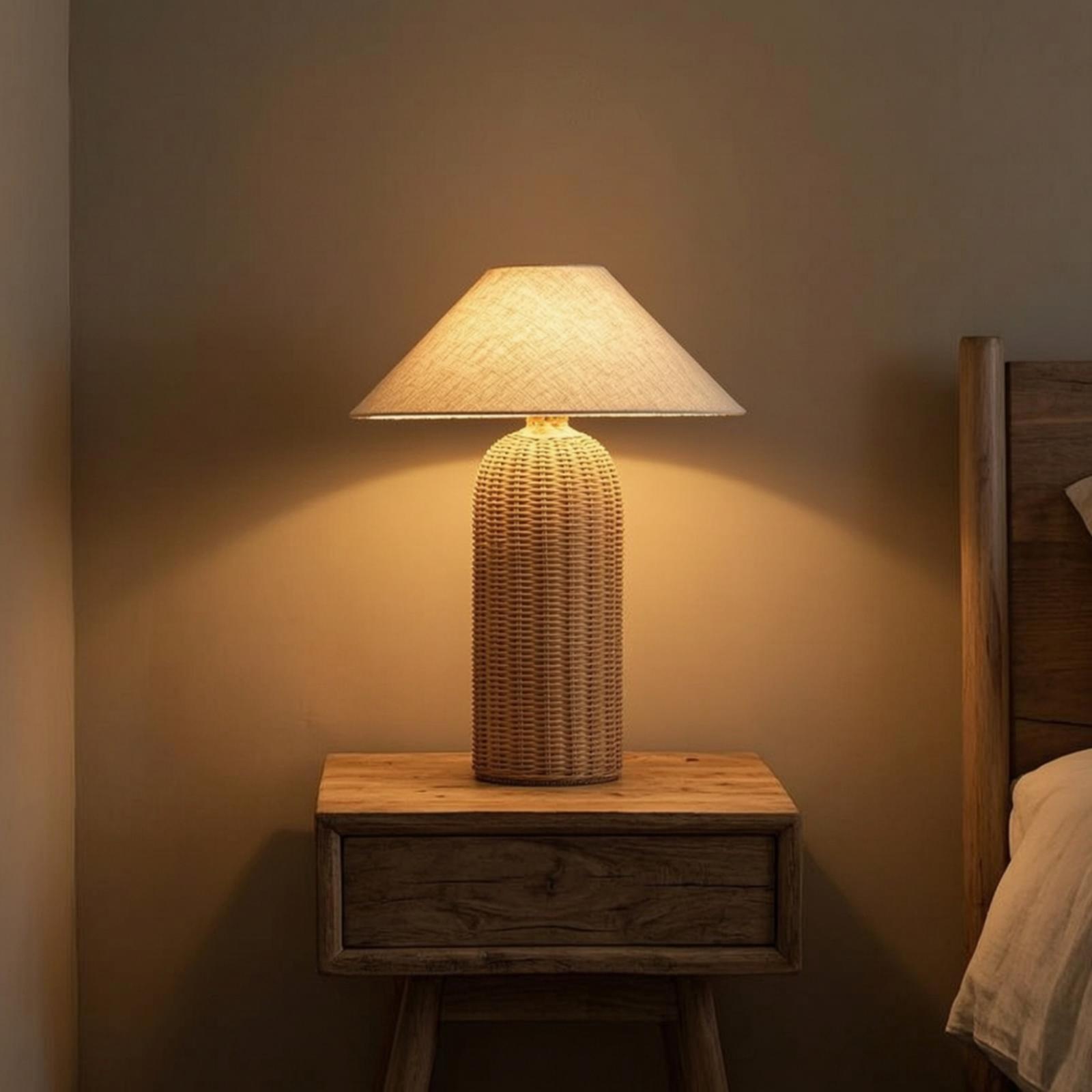 Lighting Decor In Room - Lampada da Comodino con Base in