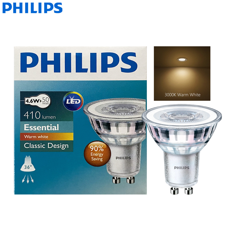 Philips Bulb Led Classic - Philips LED GU10 PAR16 Lampada Essenziale