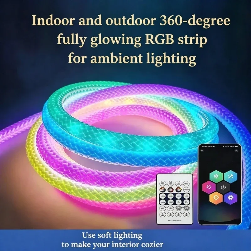 Decor Lighting Address - Strisce luminose a LED RGB, indirizzabili,