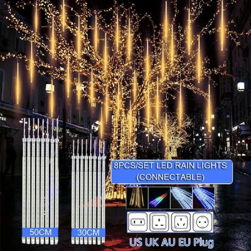 Decor Lighting Uk - 30 cm /50 cm Impermeabile Meteor