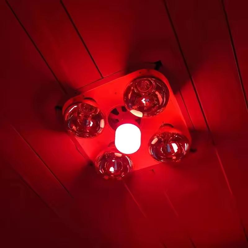 Lighting Christmas Decor - Nuova Lampadina LED Rossa ad Alta