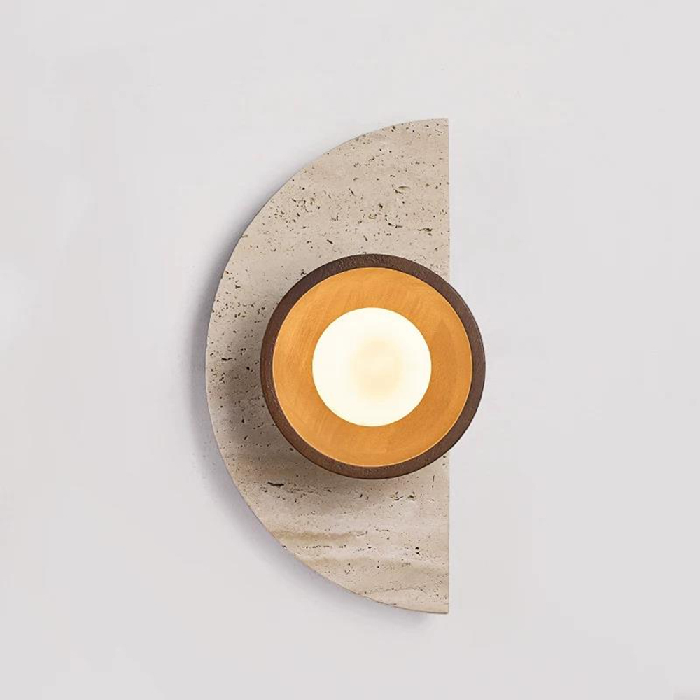 Decor Lighting Cy - Lampada da Parete LED Semicircolare in
