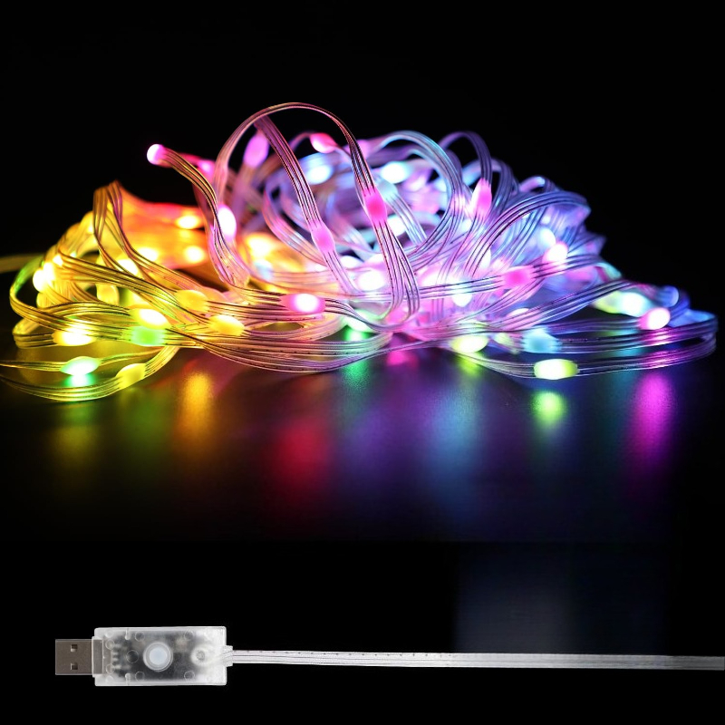 Luci LED RGBIC USB da 5/10M, C - Lighting Christmas Decor recensione e prezzo