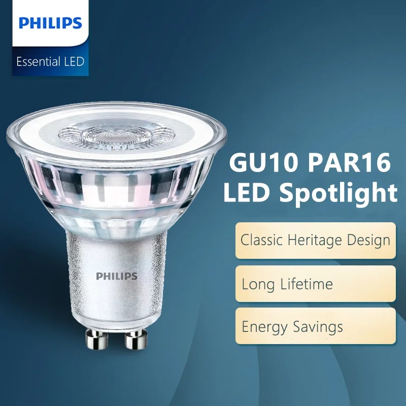 Philips LED GU10 PAR16 Lampada - Philips Bulb Led Classic recensione e prezzo