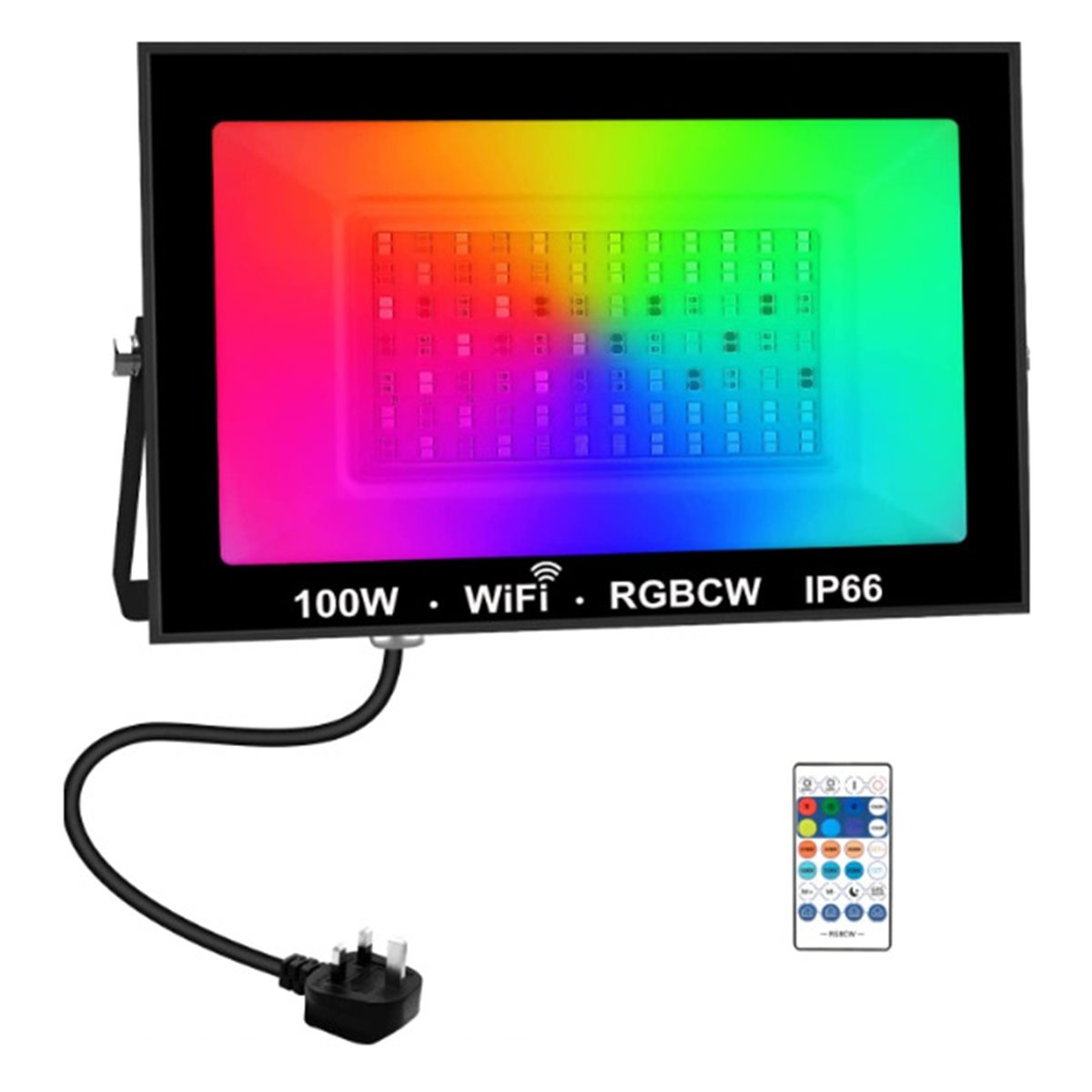 AA19 Proiettore LED RGBCW 100W - Decor Lighting Uk recensione e prezzo