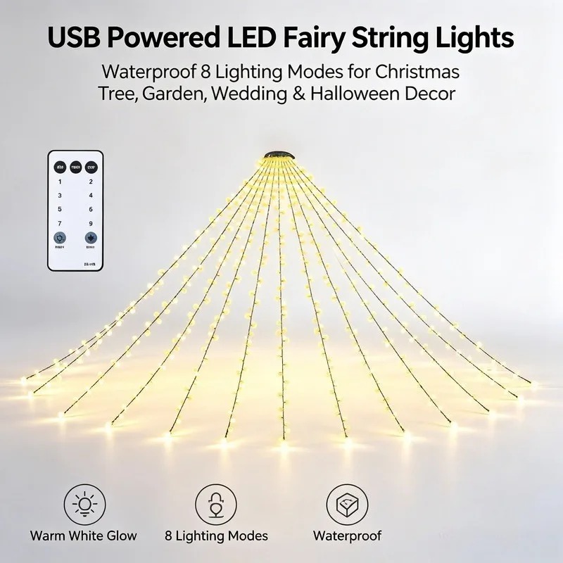 Luci a Stringa LED USB Imperme - Lighting Christmas Decor recensione e prezzo
