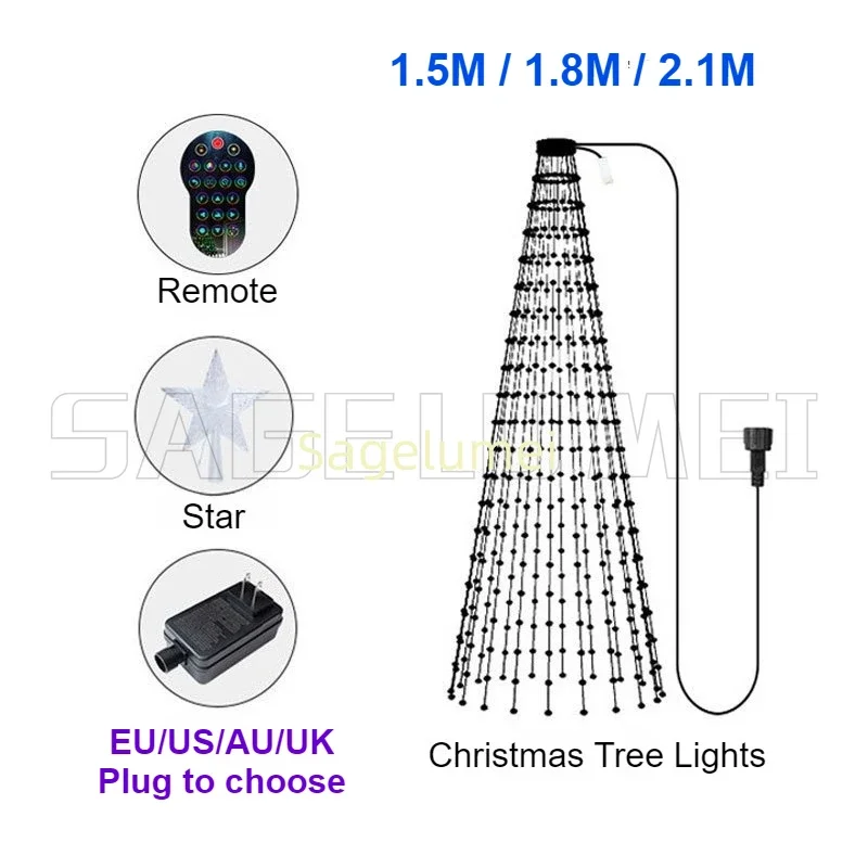 RGBIC 400 LED Luci natalizie L - Decor Lighting Uk recensione e prezzo