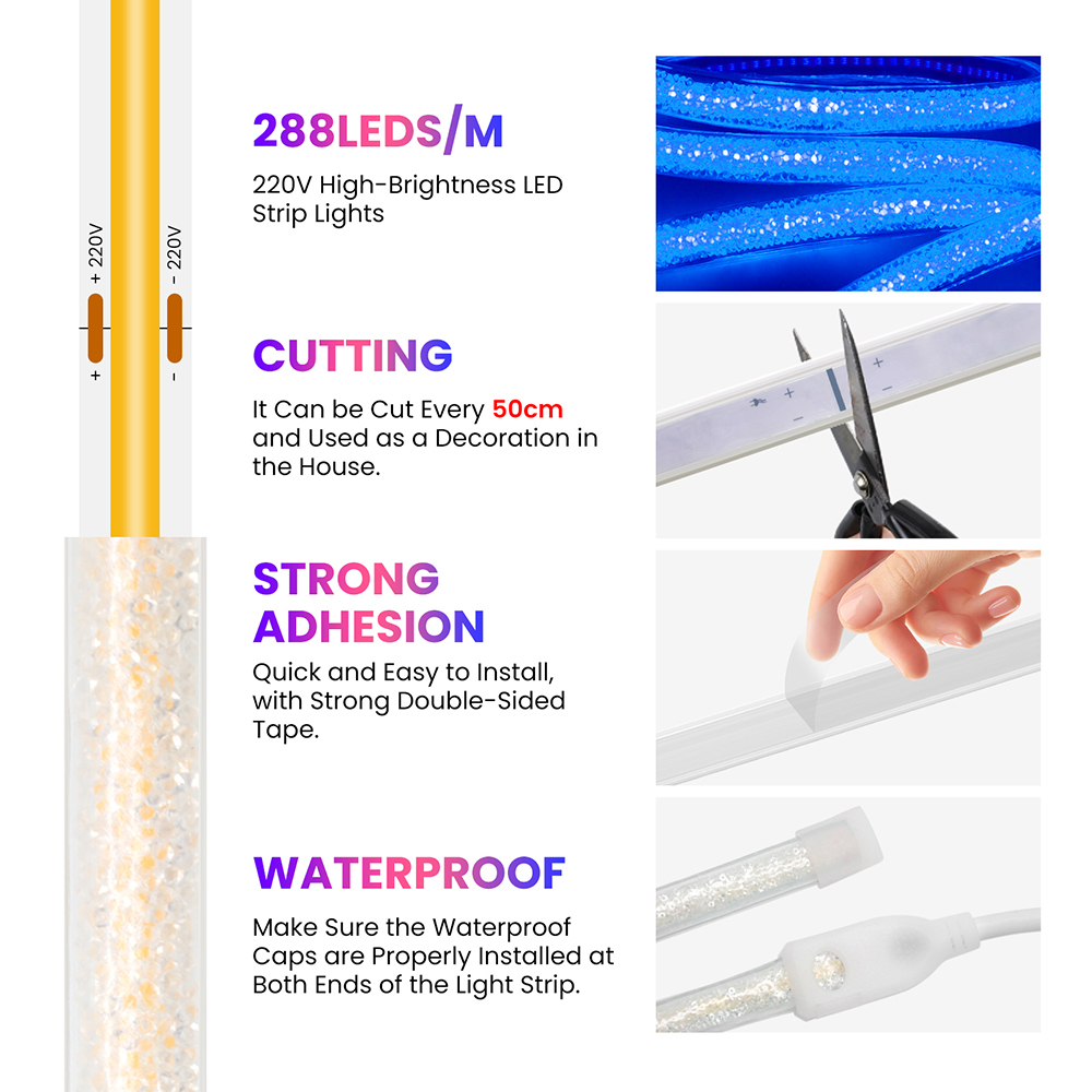 Striscia LED Neon COB Effetto  - Decor Lighting Uk recensione e prezzo