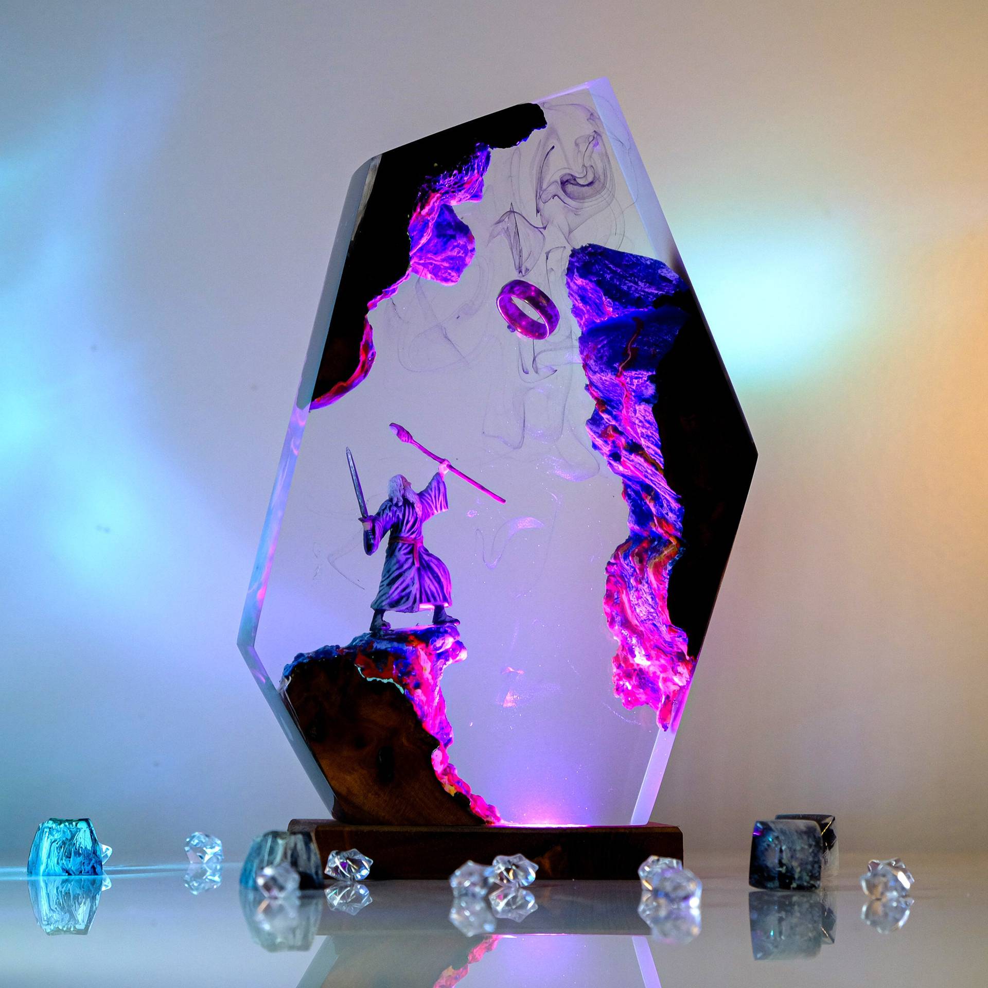 Lampada da Tavolo in Resina co - Lighting Christmas Decor recensione e prezzo