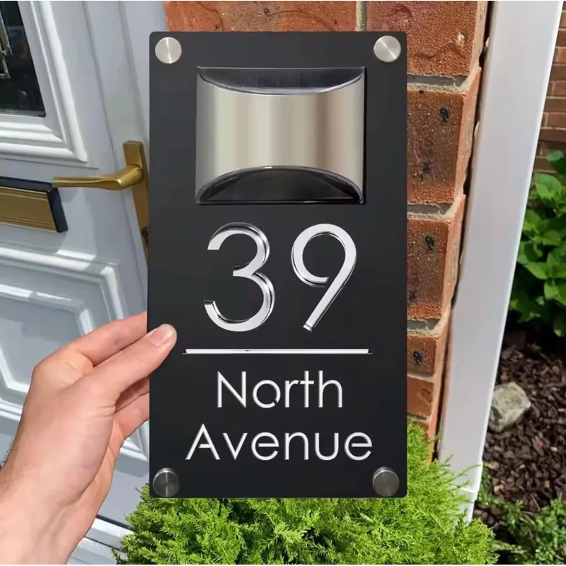 Targa Personalizzata con Numer - Decor Lighting Address recensione e prezzo