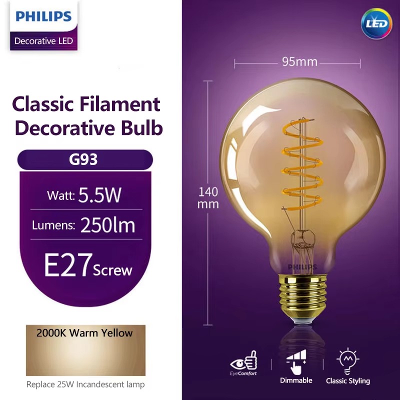 Lampadina decorativa a LED Phi - Philips Bulb Led Classic recensione e prezzo